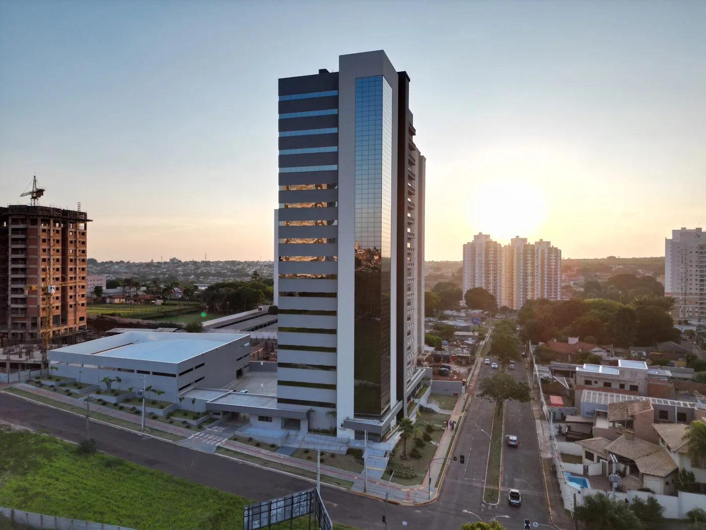 Edifício da unidade Campo Grande